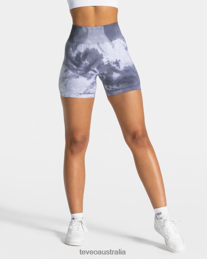 Clothing TEVEO Tie Dye Scrunch Short Stormy Women 2HL08D184
