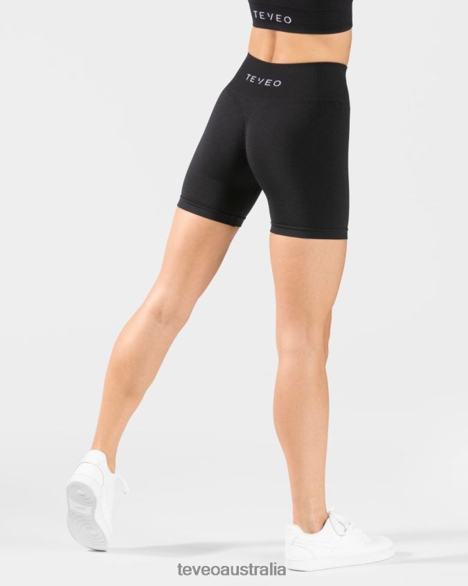 Clothing TEVEO Timeless Scrunch Short Black Women 2HL08D223
