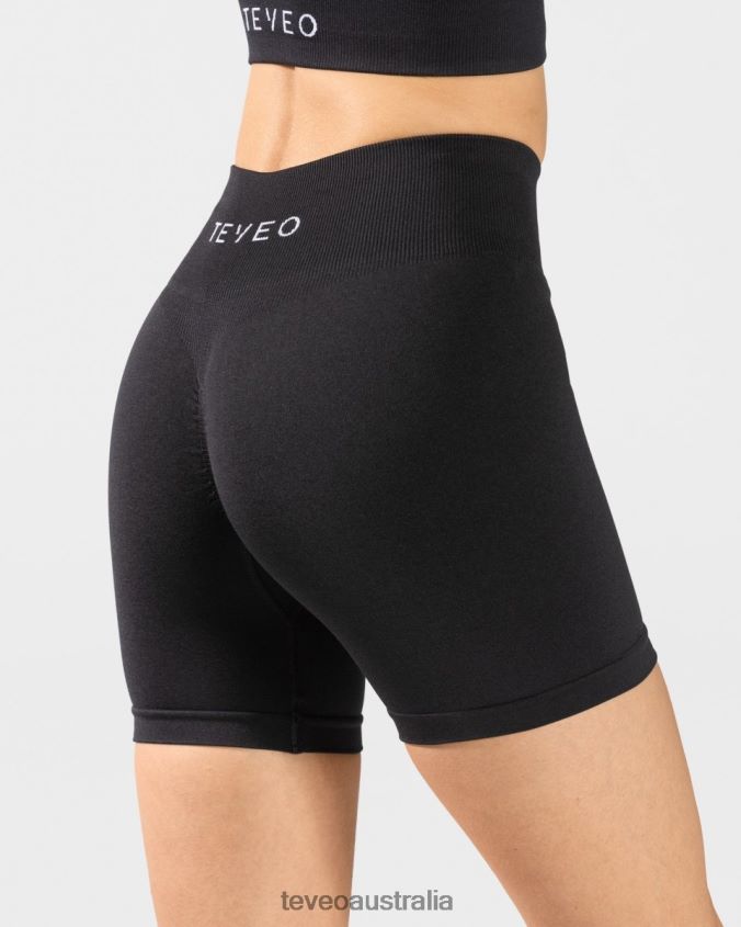 Clothing TEVEO Timeless Scrunch Short Black Women 2HL08D223