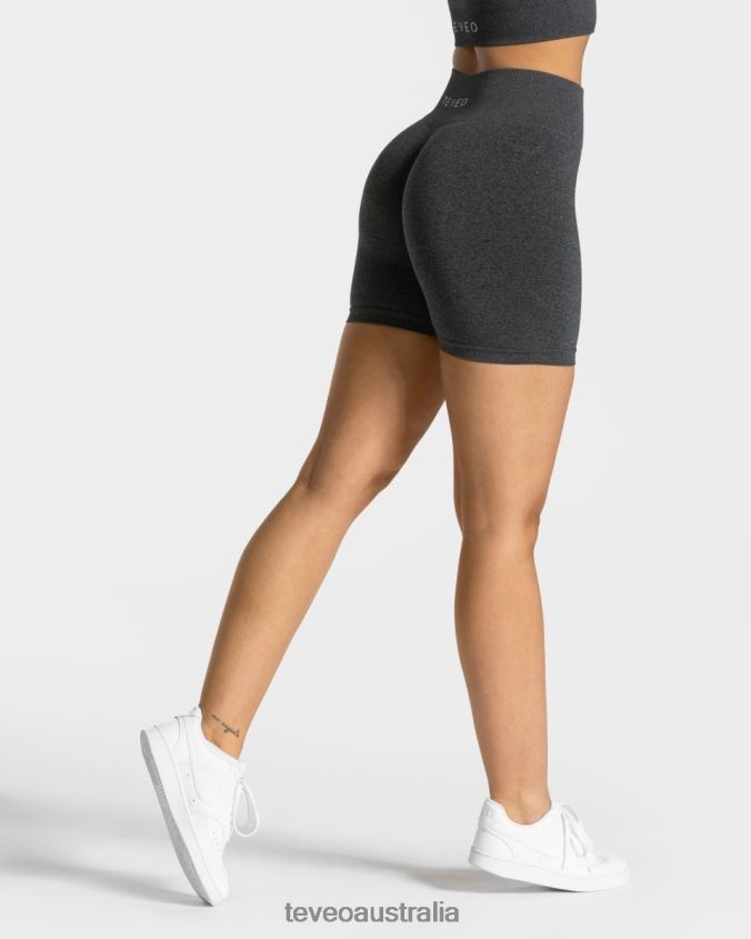 Clothing TEVEO Timeless Scrunch Short Dark gray Women 2HL08D215