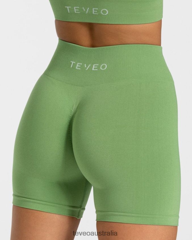 Clothing TEVEO Timeless Scrunch Short Olive Women 2HL08D219