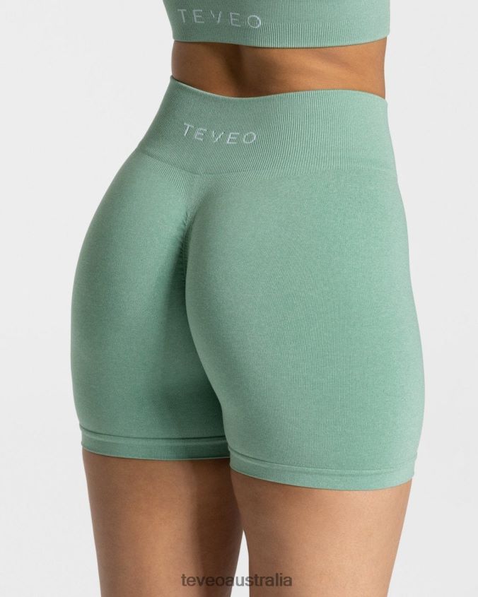 Clothing TEVEO Timeless Scrunch Short Sage Women 2HL08D222