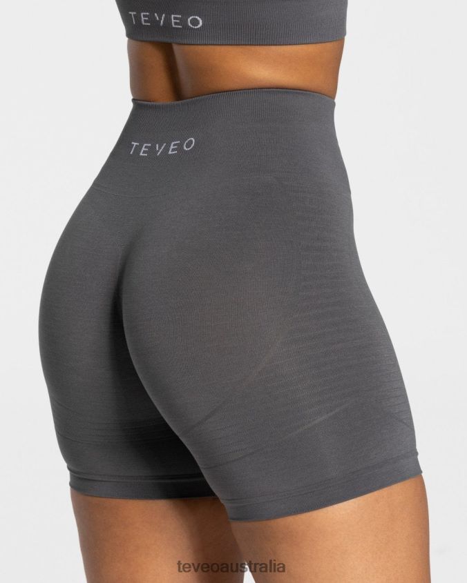 Clothing TEVEO True Short Dark Gray Women 2HL08D249
